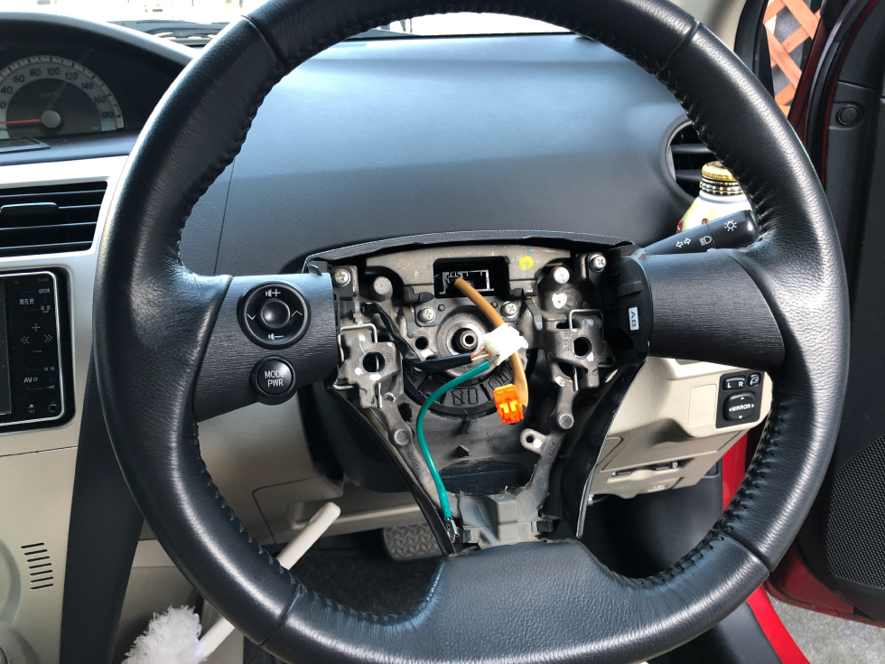 IQ用ステアリング取付